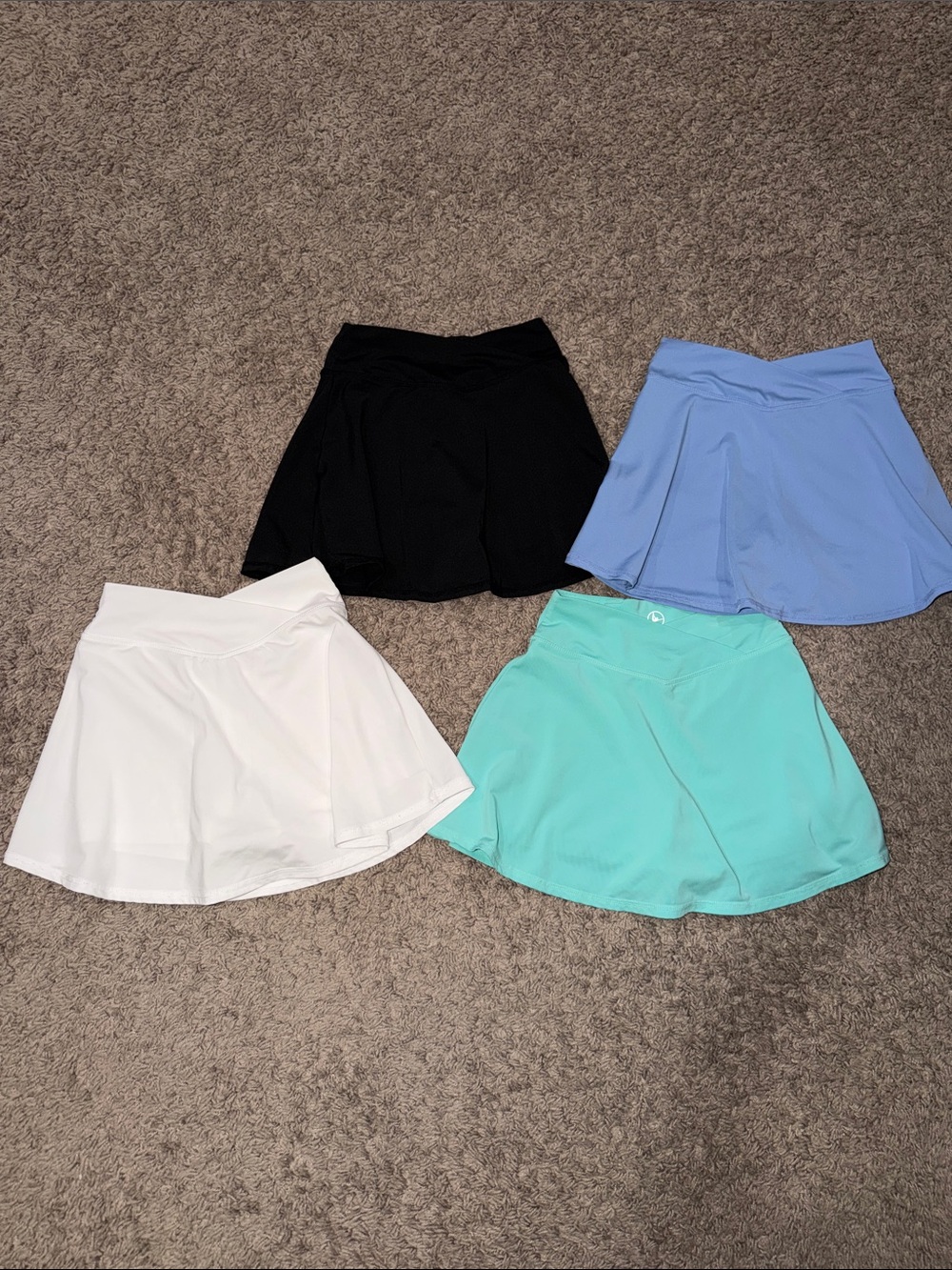 Reflex 90 Degree Girls Athletic Skorts